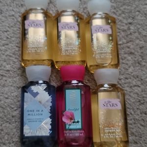 Bath and Body Works shower gels